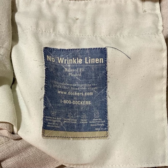 Dockers Tan Chinos Lightweight Cotton-Blend - Picture 7 of 7